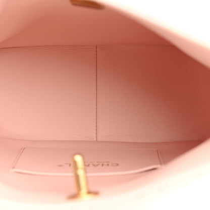Chanel Lambskin Quilted Small Pearl Crush Hobo Light Pink 5 of 11