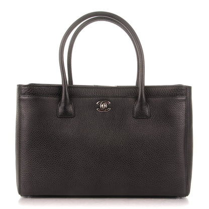 Chanel Calfskin Cerf Executive Shopper Tote Black 1 of 7