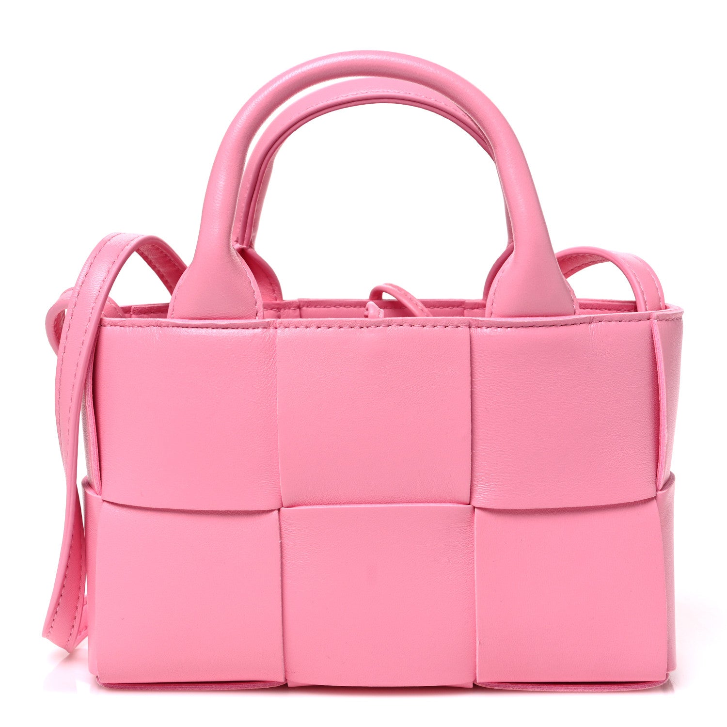Bottega Veneta Lambskin Maxi Intreccio Candy Arco Tote Ribbon 1 of 10