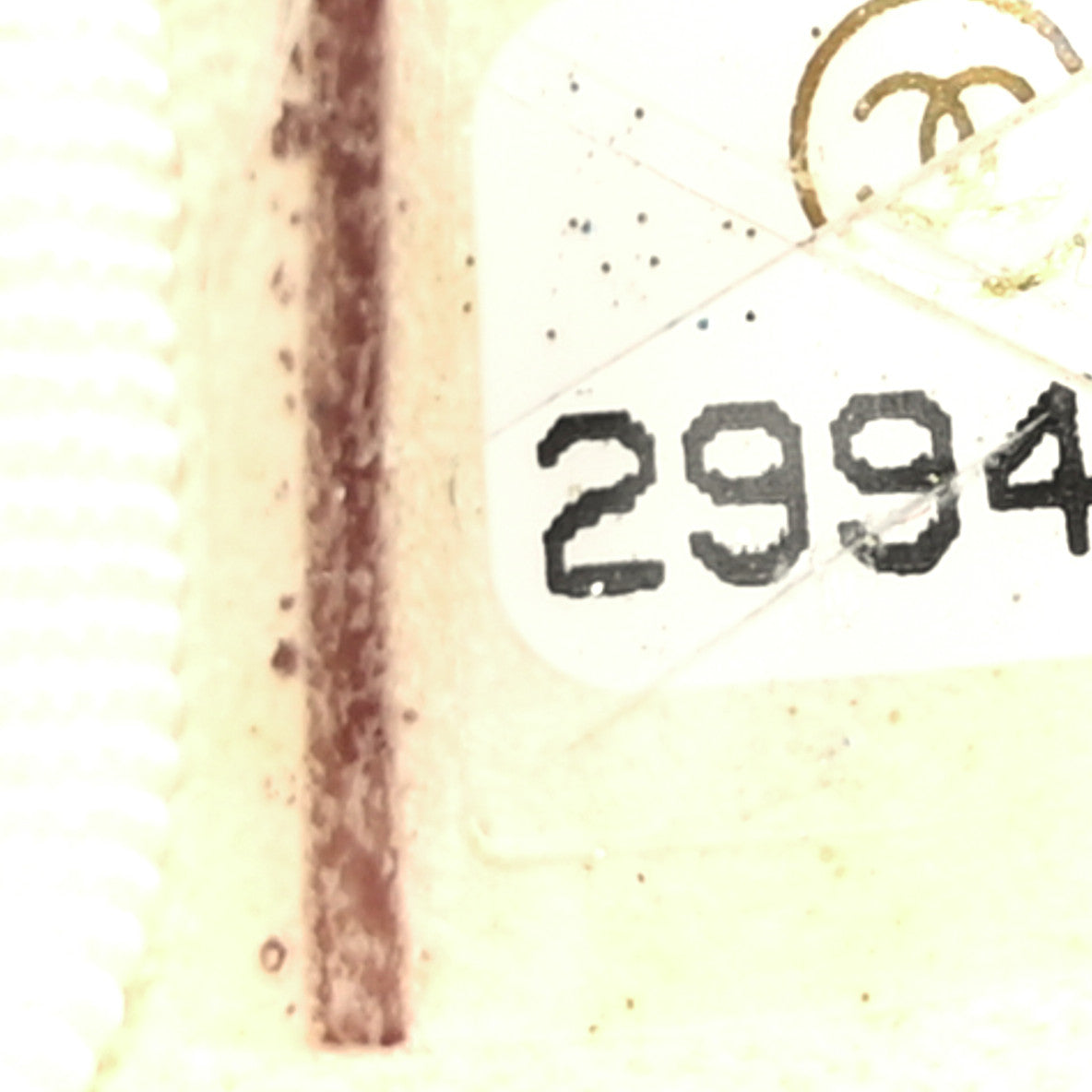 Caviar Chevron Quilted Small Boy Flap White