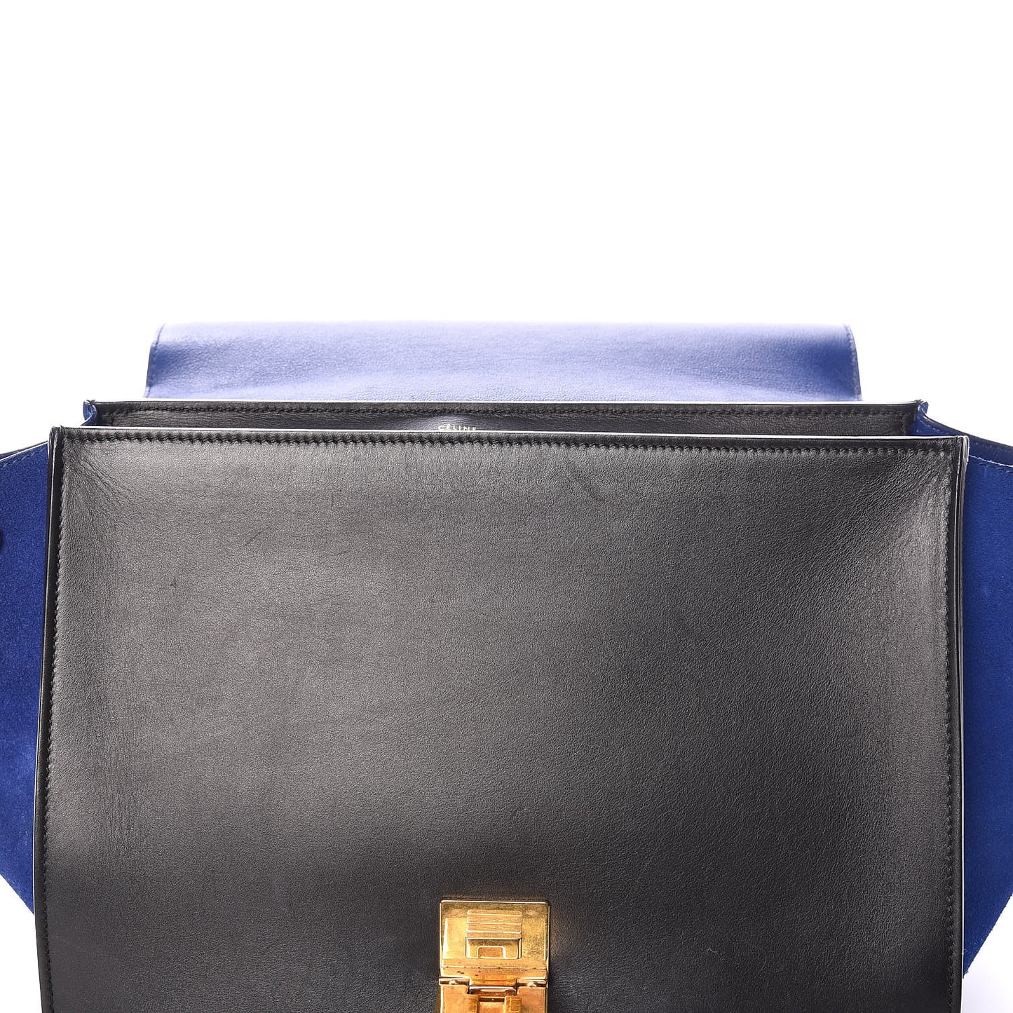 Velluto Calfskin Nubuck Medium Tri-Color Trapeze Dune