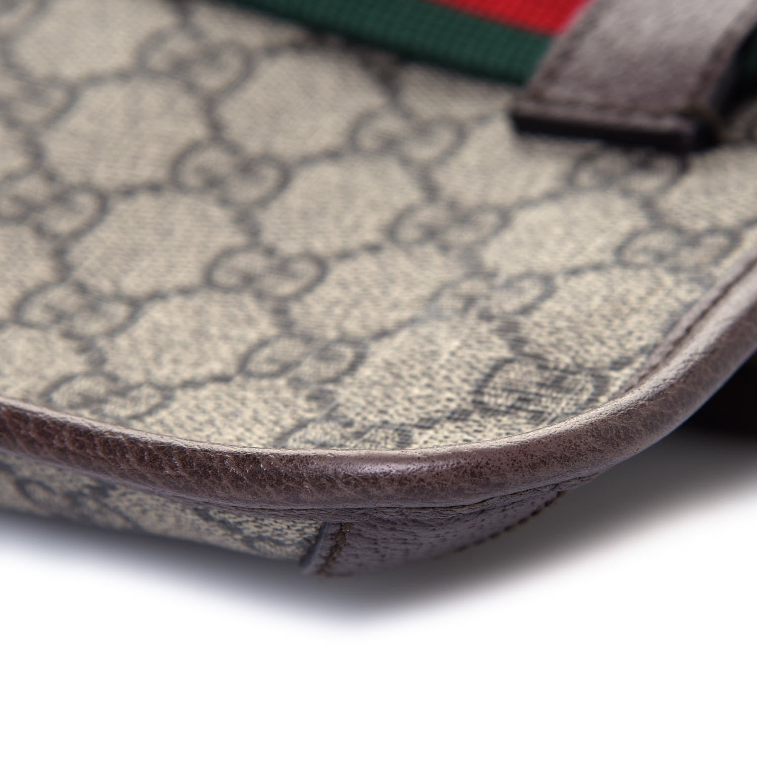Gucci GG Supreme Monogram Neo Vintage Web Belt Bag Brown 11 of 11