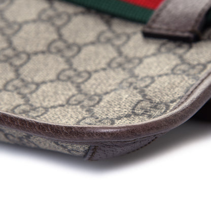 Gucci GG Supreme Monogram Neo Vintage Web Belt Bag Brown 11 of 11