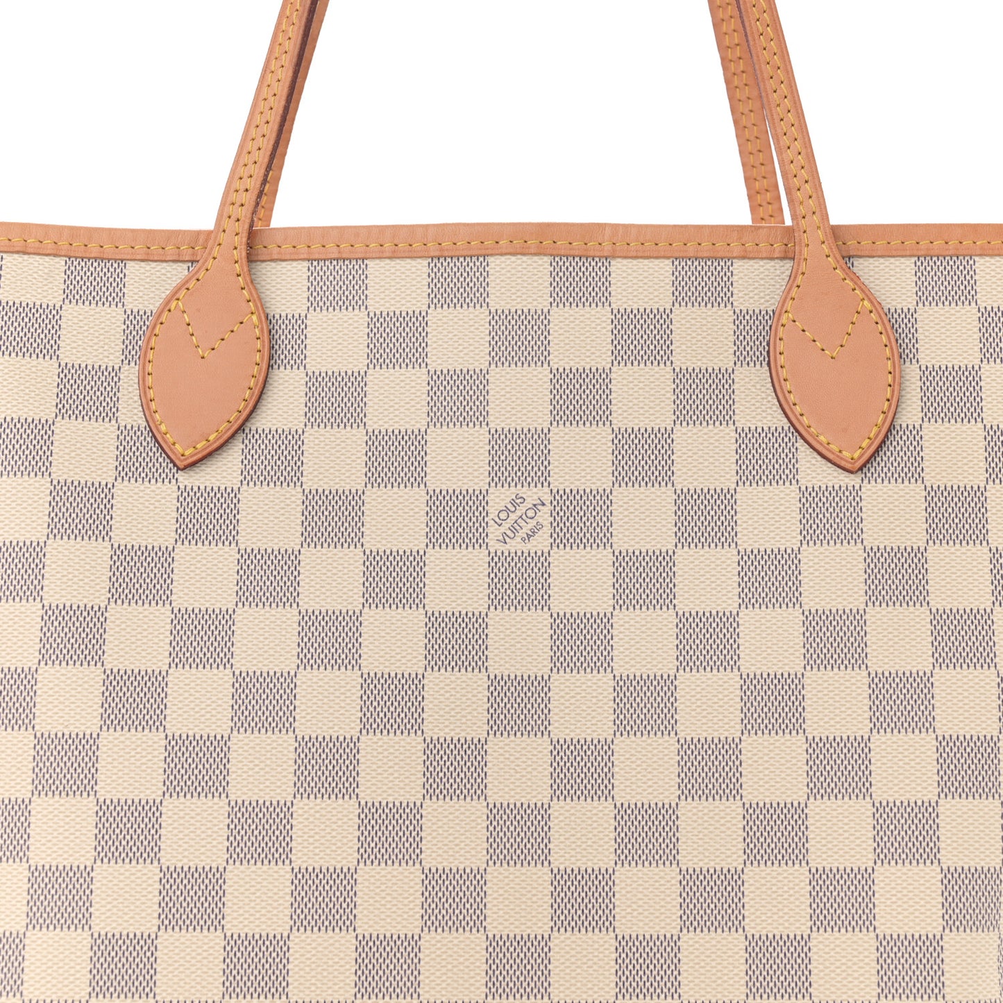 Damier Azur Neo Neverfull MM Rose Ballerine