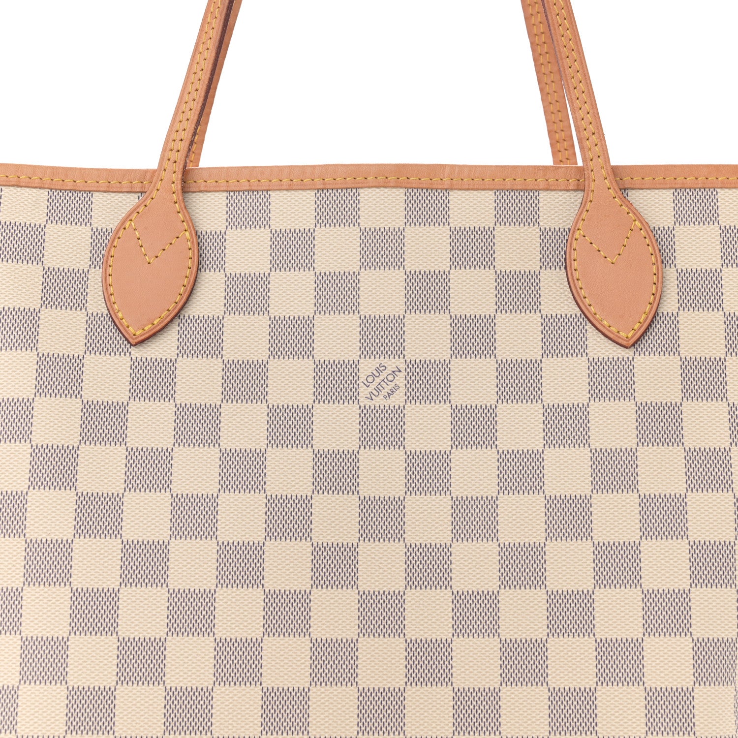 Louis Vuitton Damier Azur Neo Neverfull MM Rose Ballerine 8 of 13