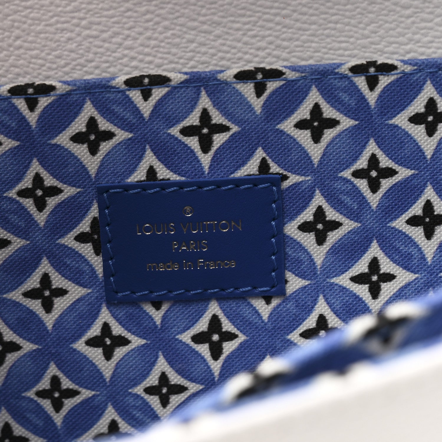 Louis Vuitton Monogram Giant By The Pool Pochette Metis MM Blue