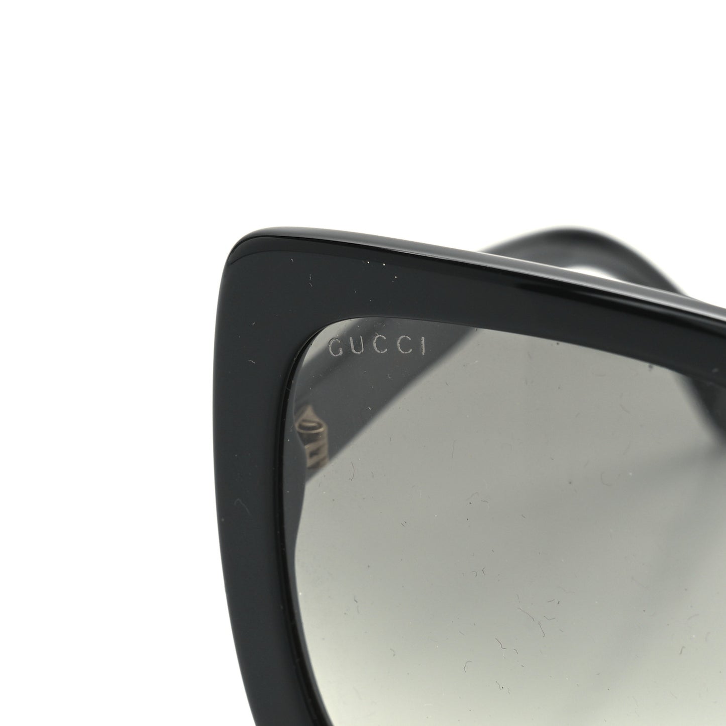 Acetate Square Frame Sunglasses GG0148S Black