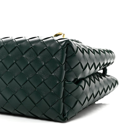 Bottega Veneta Nappa Intrecciato Small Andiamo Shoulder Bag Emerald Green 9 of 9