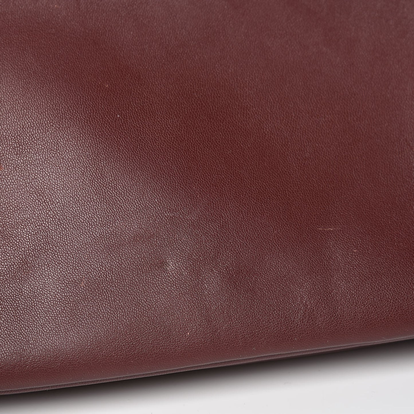 Smooth Lambskin Small Trio Crossbody Bag Burgundy