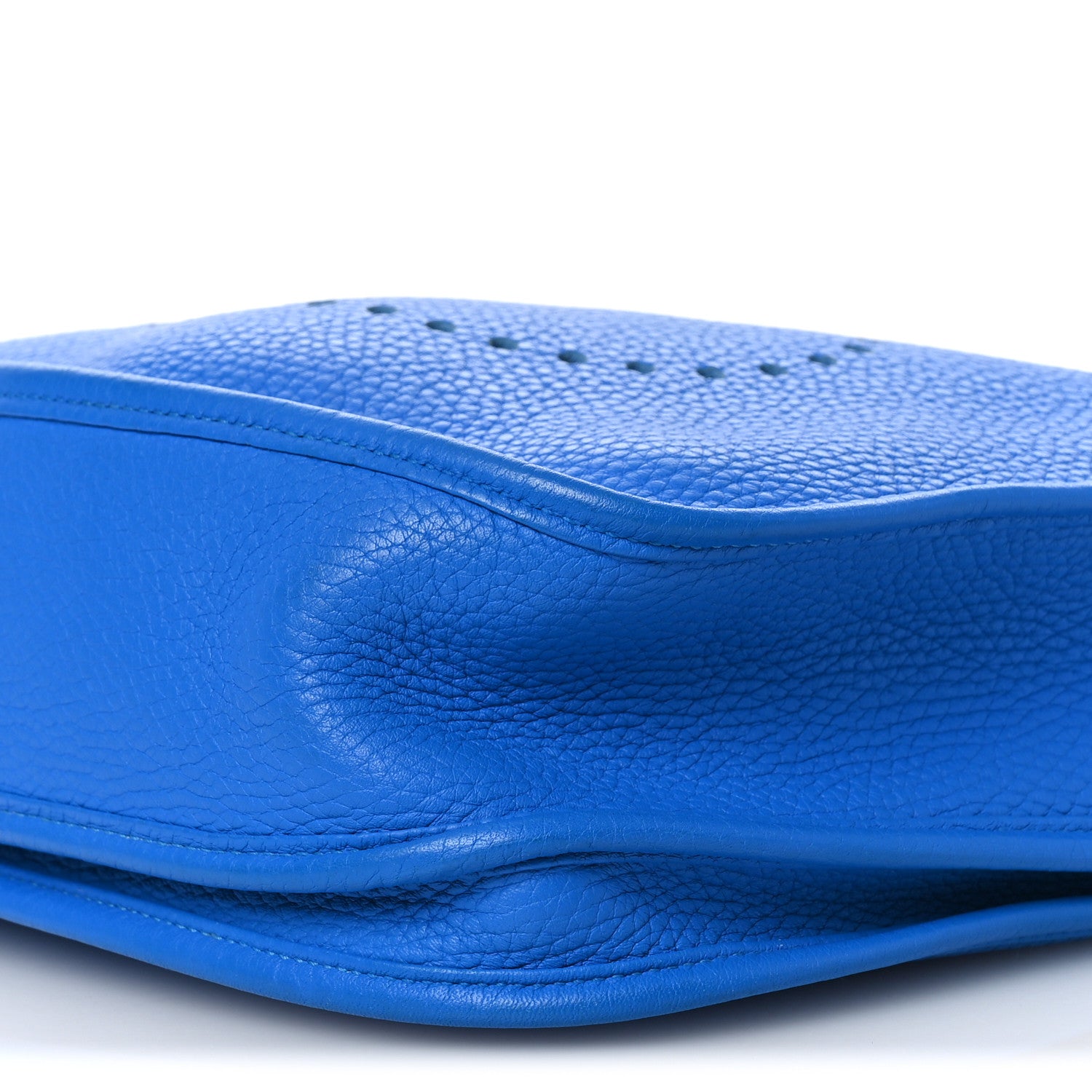 Hermes Taurillon Clemence Evelyne III PM Bleu Hydra 10 of 13