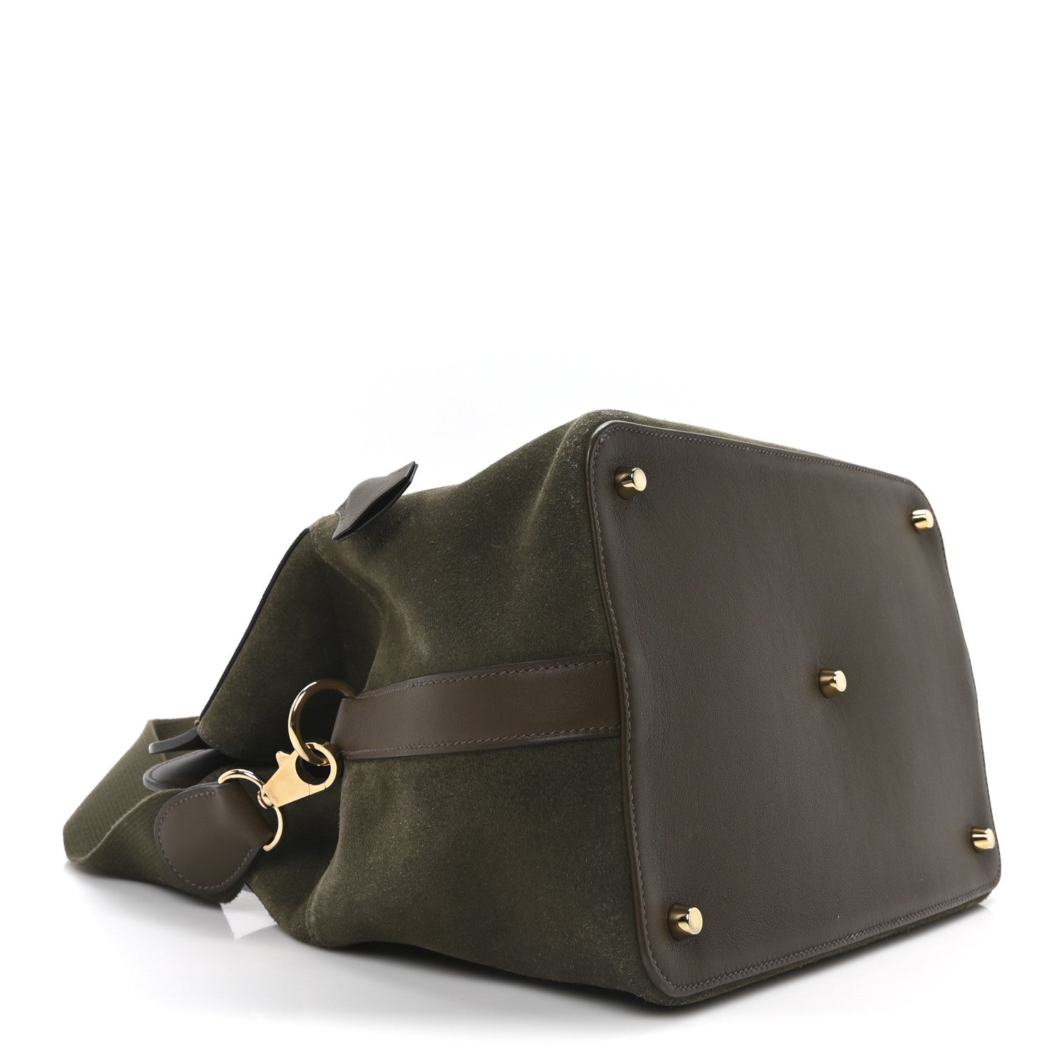 Hermes Veau Grizzly Evercolor Toolbox 26 Eucalyptus 4 of 9