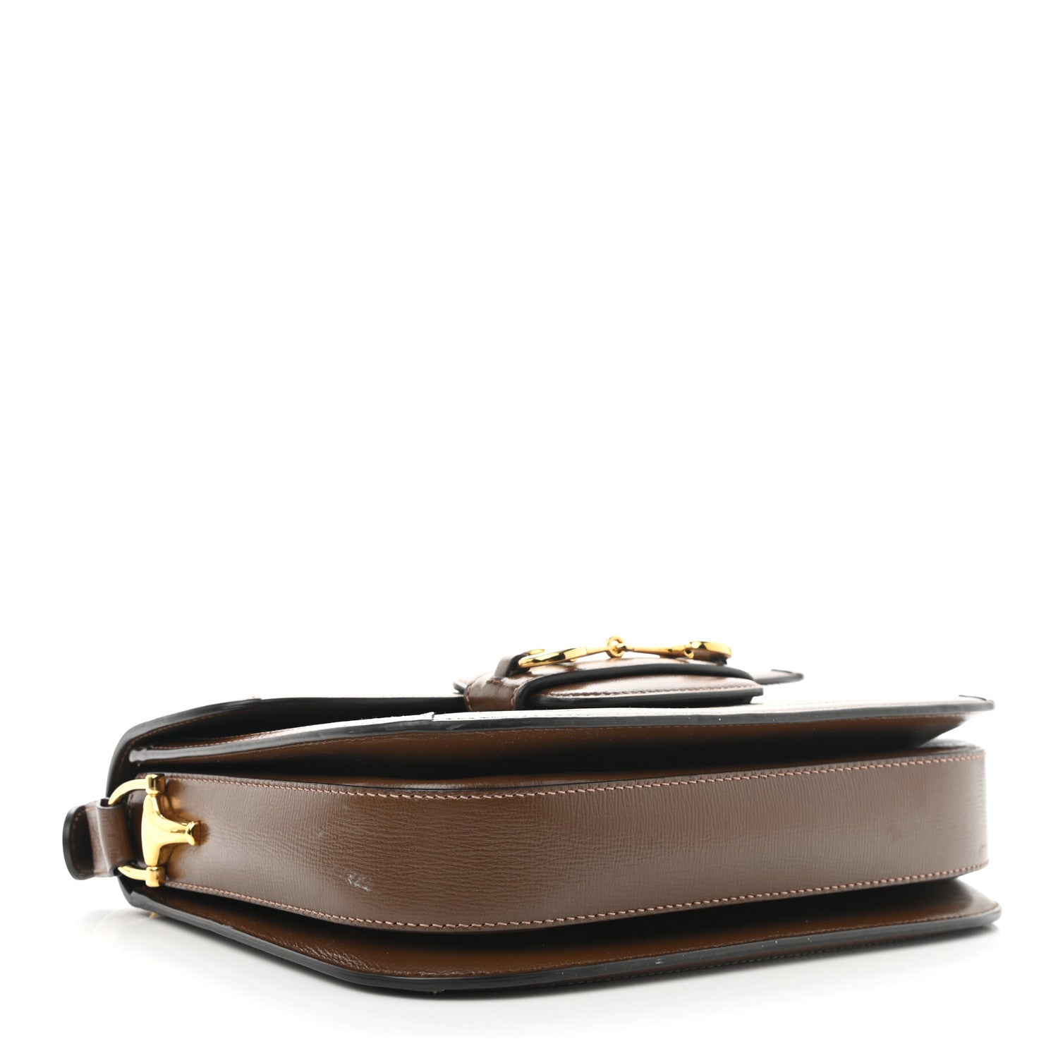 Gucci GG Supreme Monogram Horsebit 1955 Shoulder Bag Beige Brown Sugar 4 of 9
