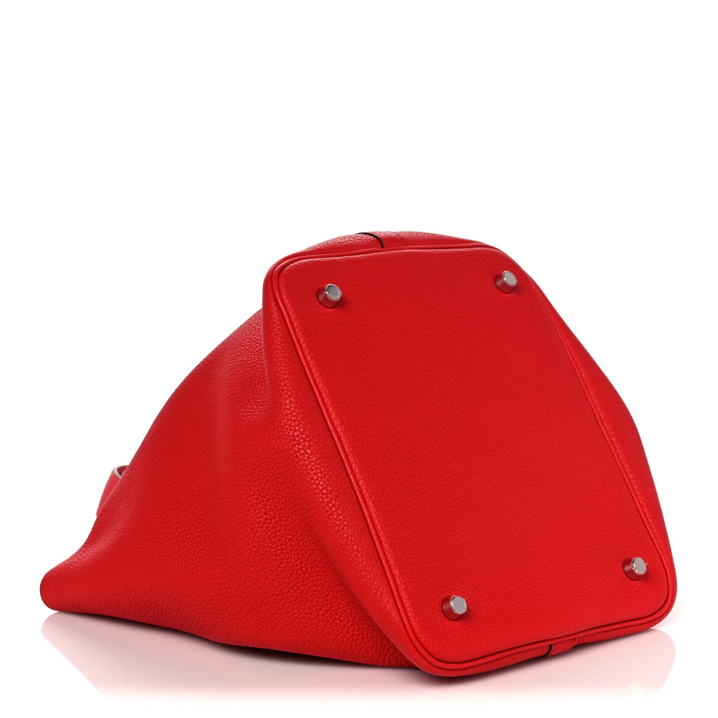 Taurillon Clemence Picotin Lock 22 MM Rouge De Coeur