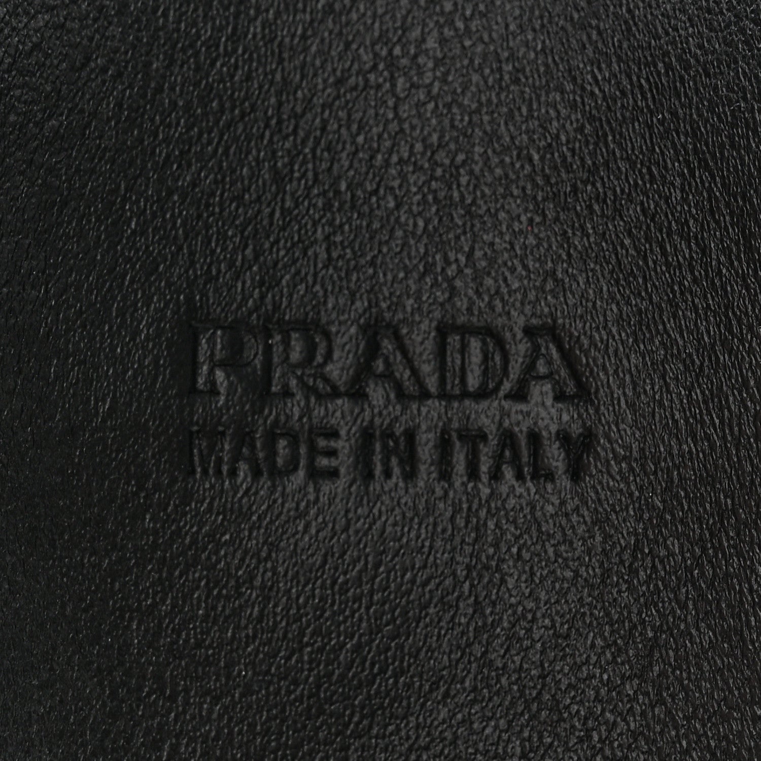 Prada City Calfskin Hair Clip Black 3 of 4