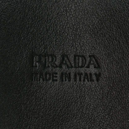 Prada City Calfskin Hair Clip Black 3 of 4