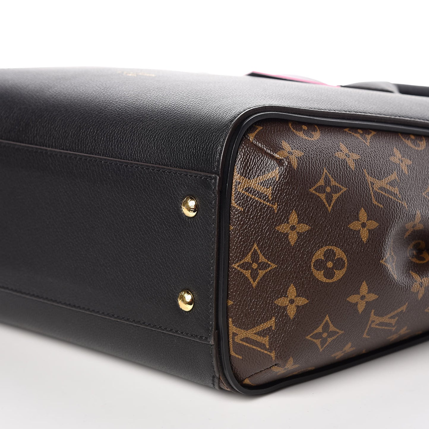 Calfskin Monogram Kimono Tote Black