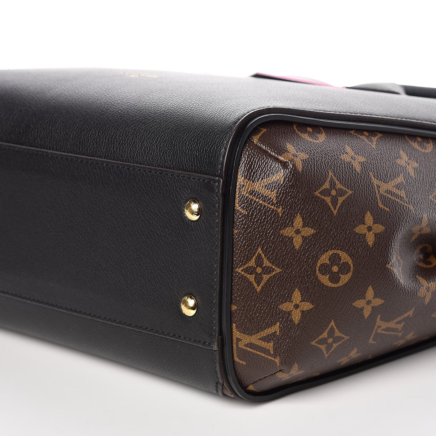 Louis Vuitton Calfskin Monogram Kimono Tote Black 8 of 8