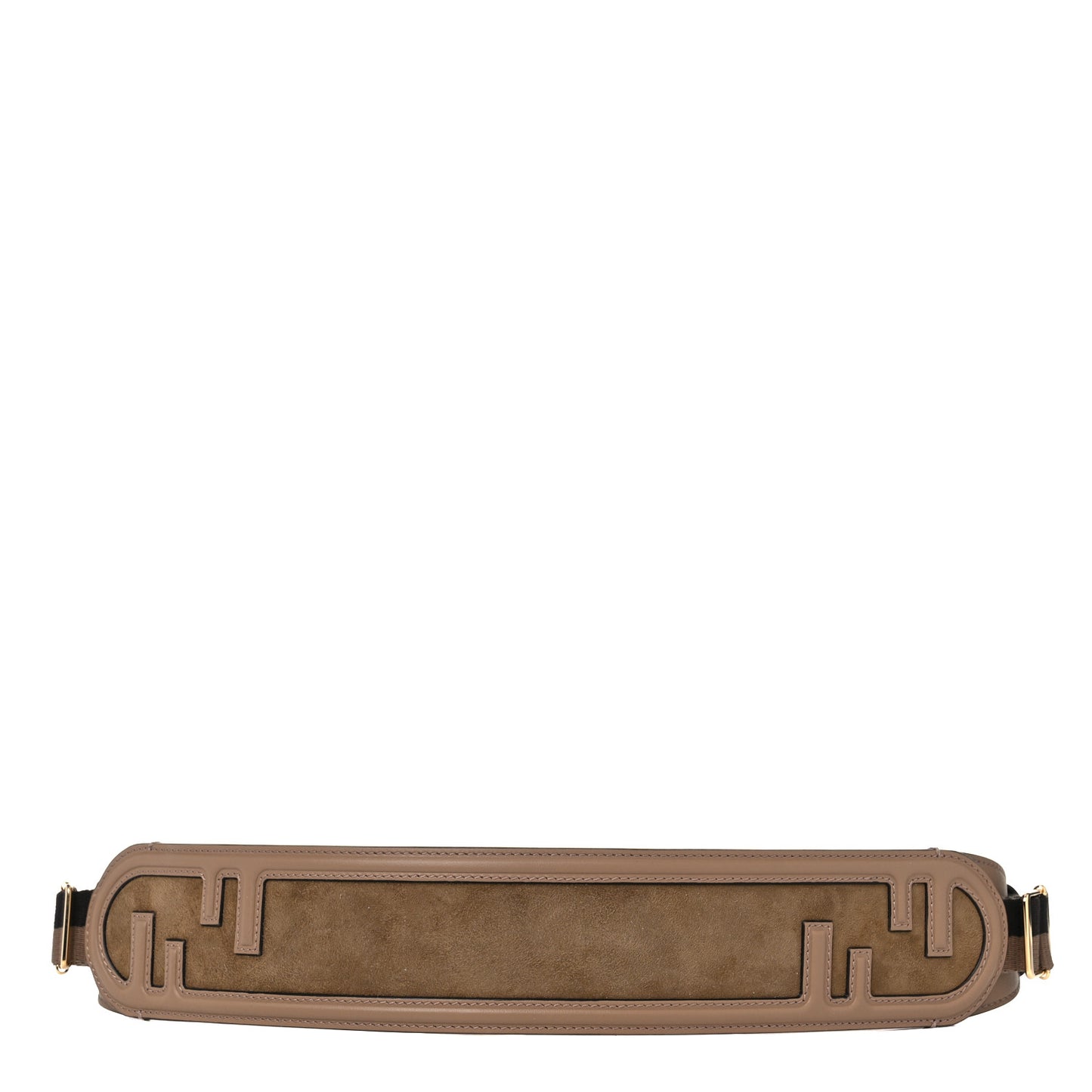 Vitello Grace Suede Fendi O'Lock Strap You Sand Rovere