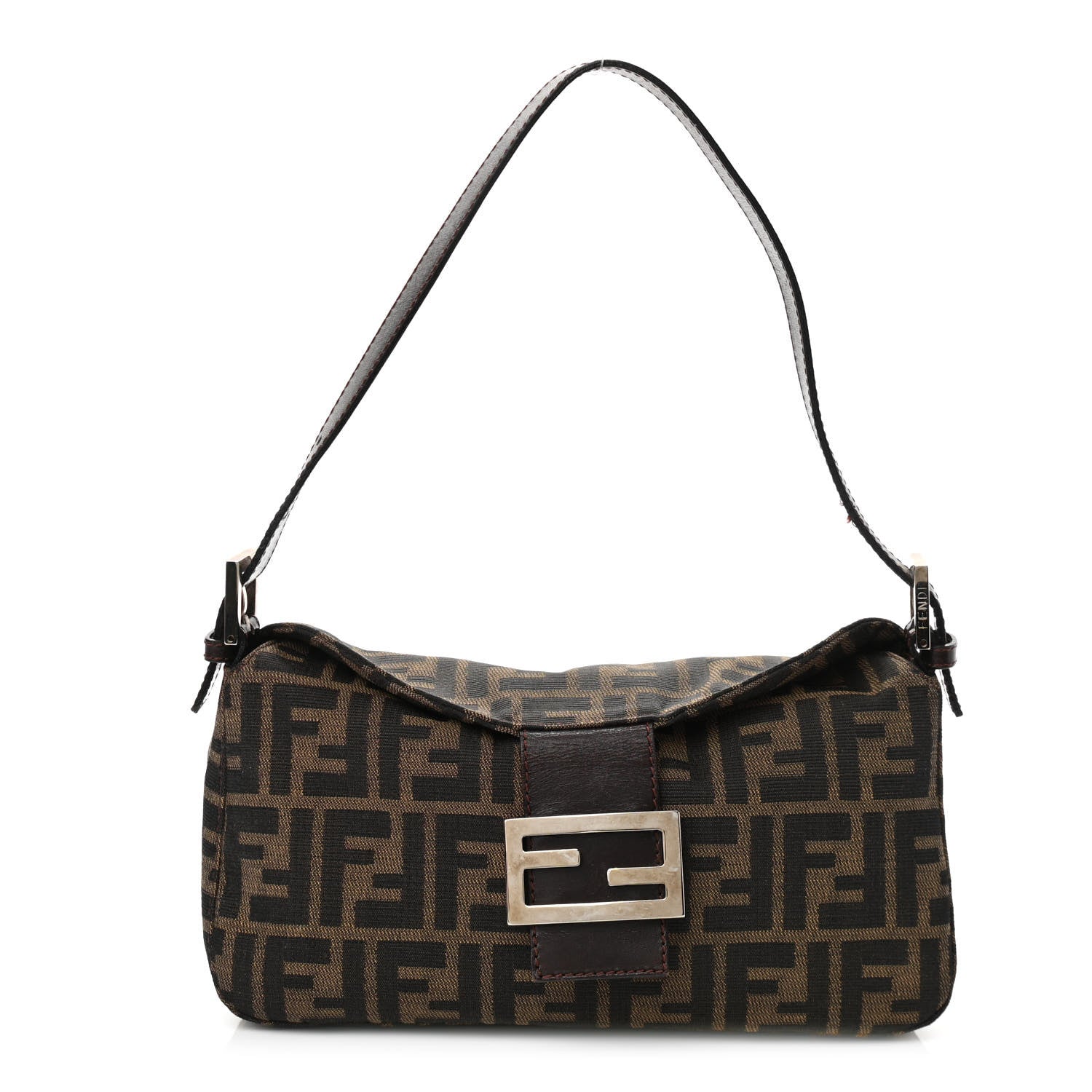 Fendi Zucca Shoulder Bag Tobacco 1 of 11