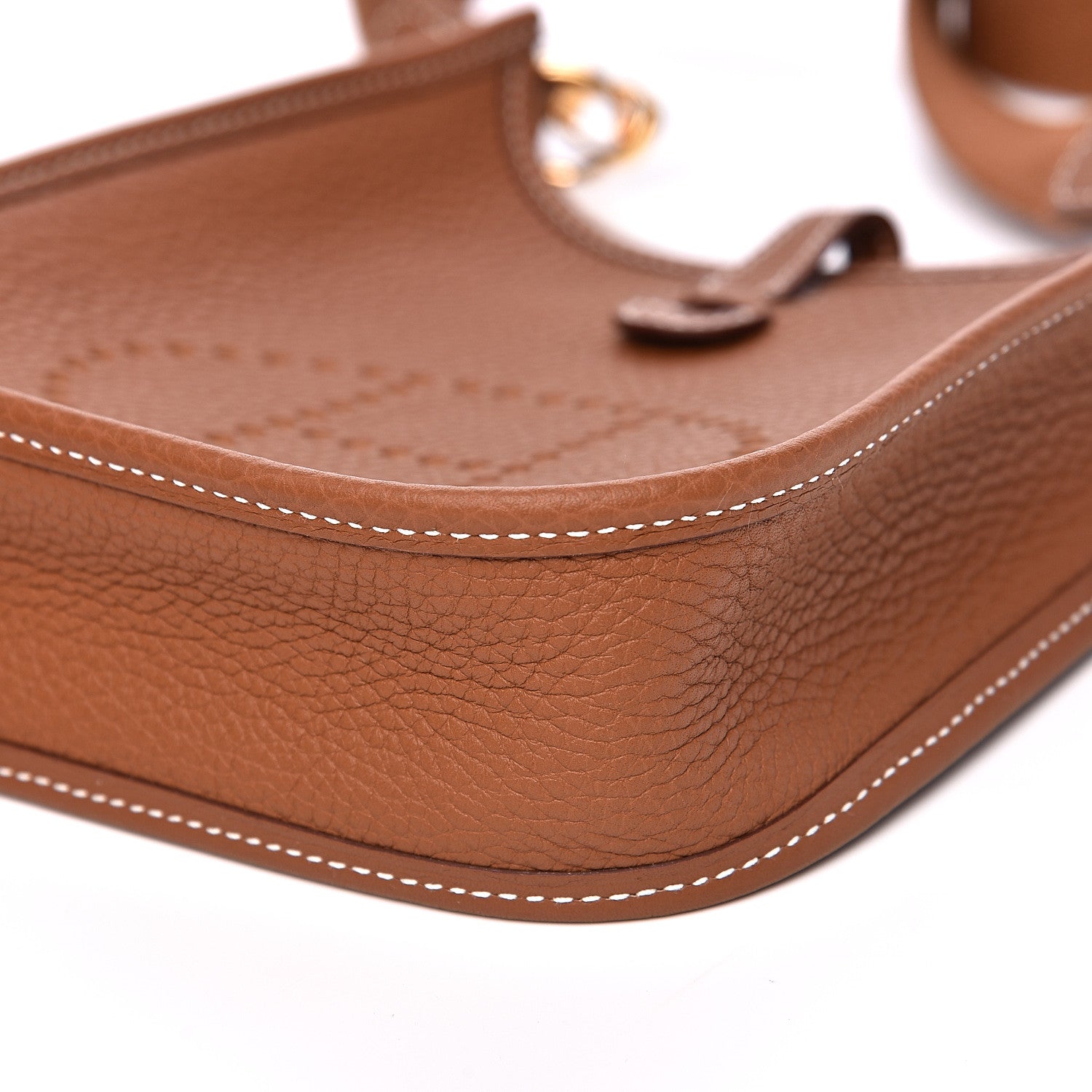 Hermes Taurillon Clemence Evelyne TPM Gold 8 of 10