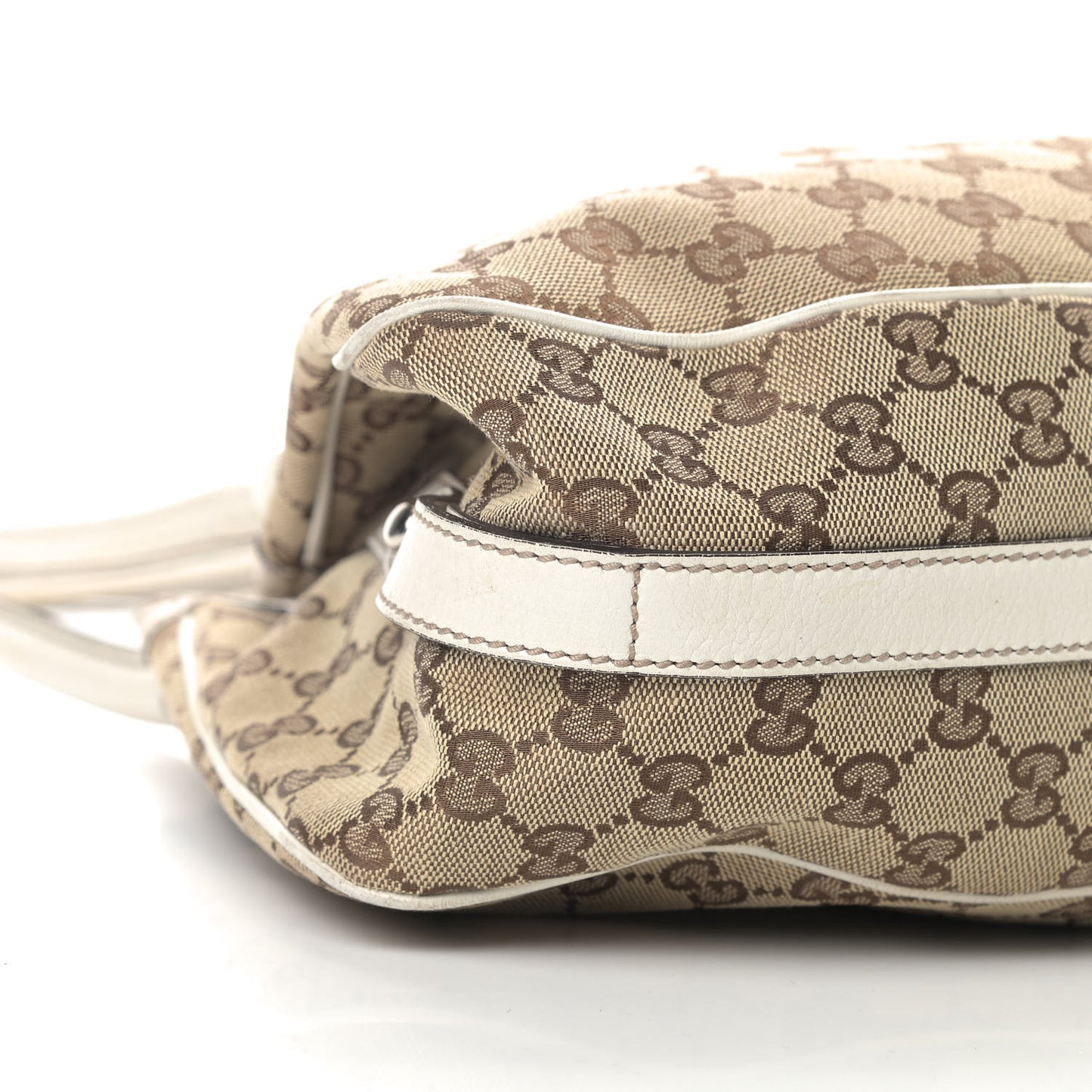 Monogram Match Ball Shoulder Bag White