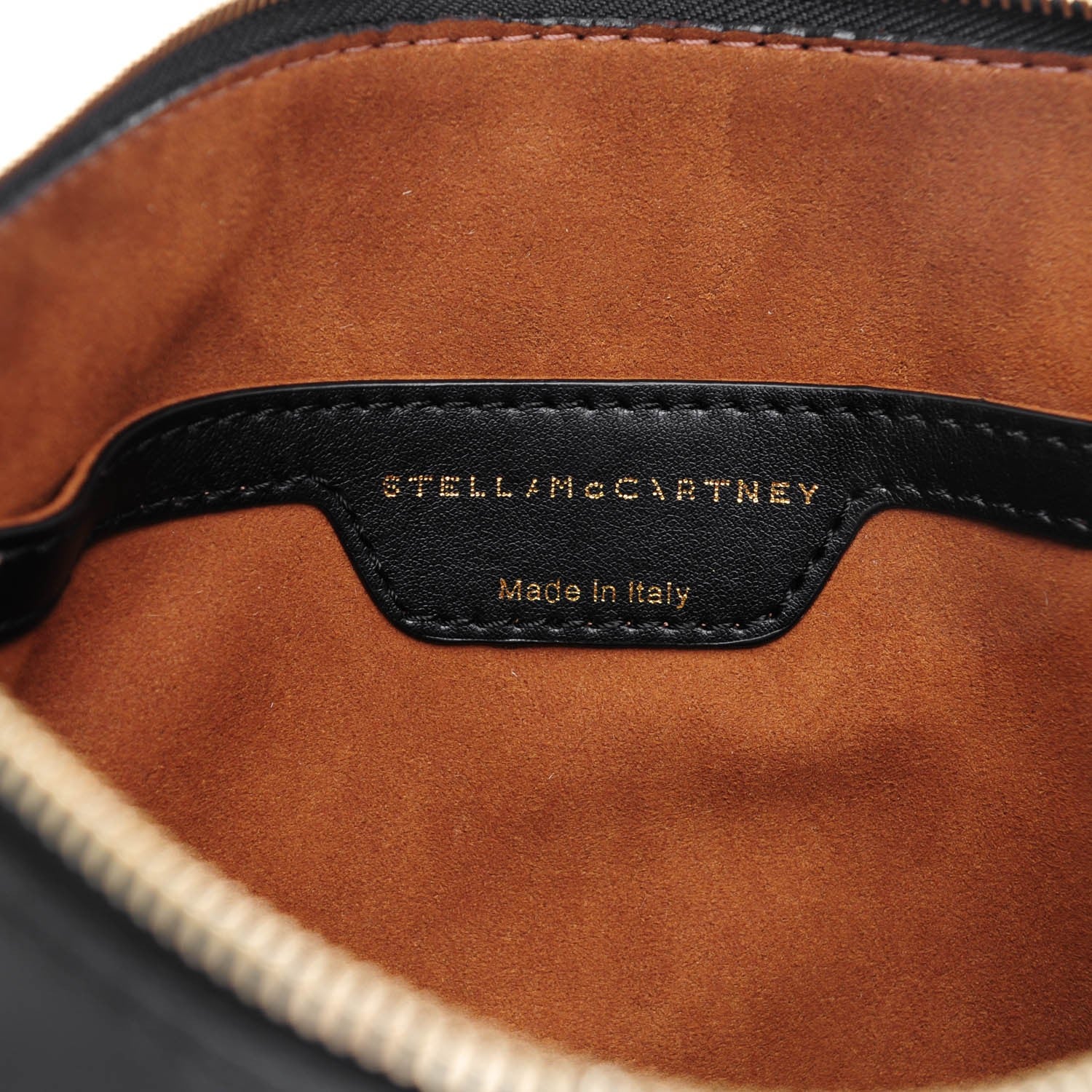 Stella McCartney Faux Nappa Cavendish Zipper Clutch Black 6 of 7