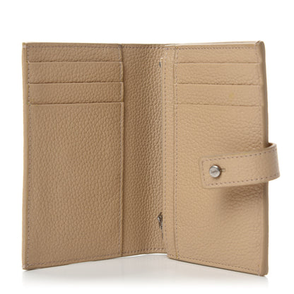 Saint Laurent Grained Calfskin Sac De Jour Compact Wallet Nude Powder 5 of 7