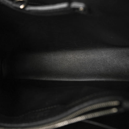 Louis Vuitton Taurillon Snakeskin Capucines MM Black 5 of 9