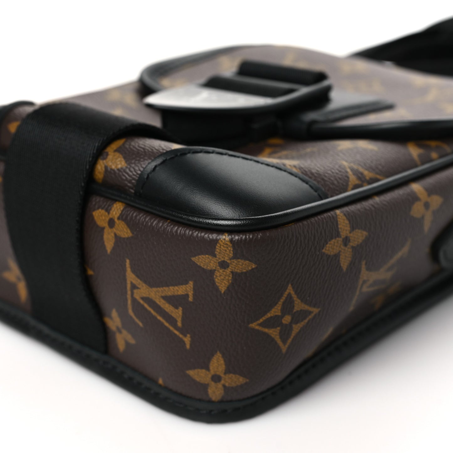 Monogram Macassar Archy Messenger PM