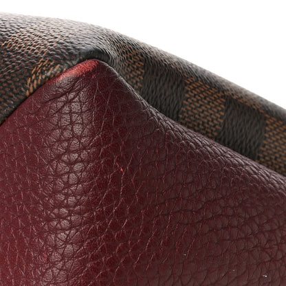 Louis Vuitton Damier Ebene Cuir Taurillon Brittany Bordeaux 24 of 25