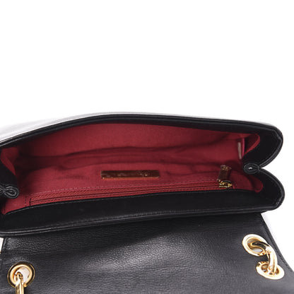 Chanel Calfskin Quilted Small Underline Flap Black 5 of 11