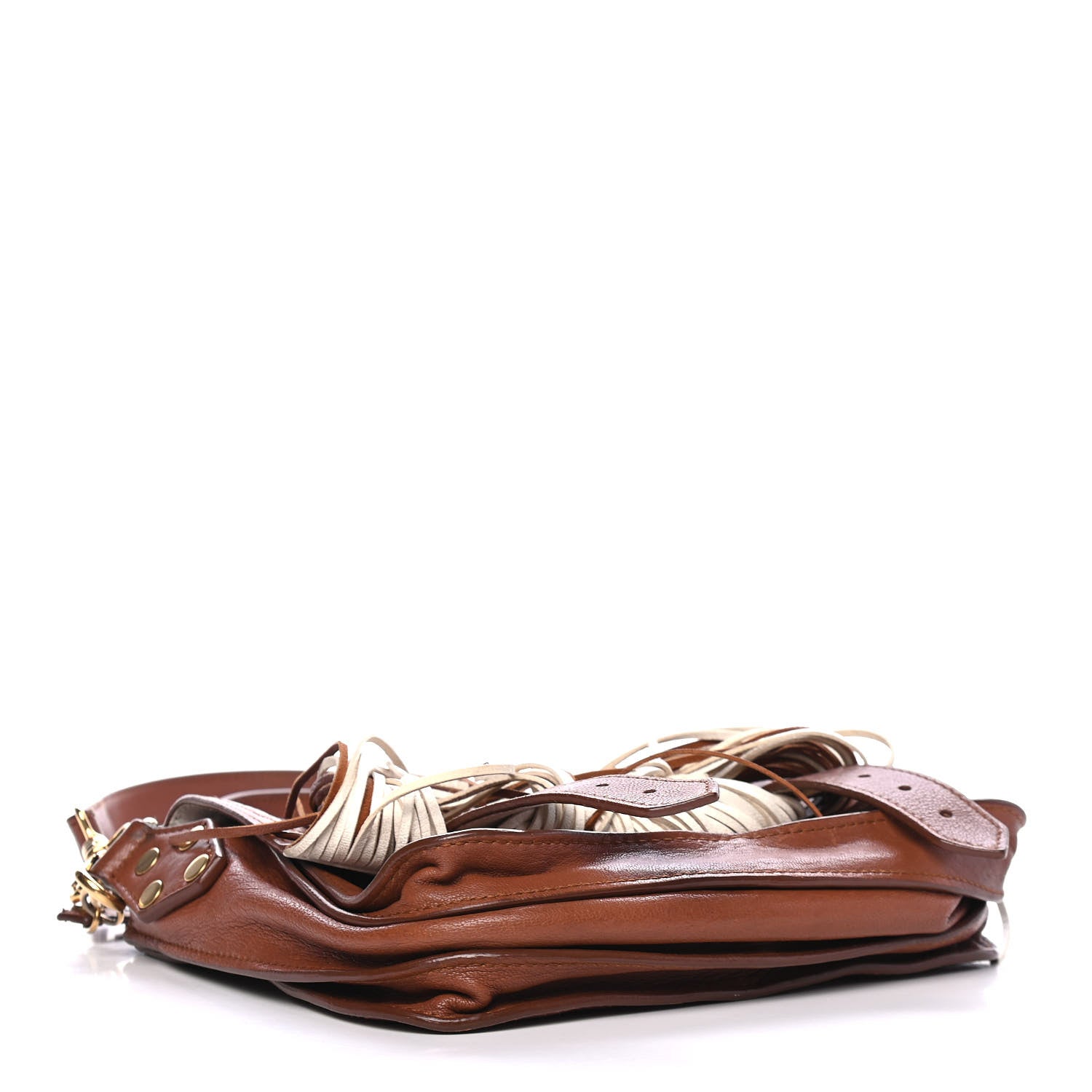 Proenza Schouler Lambskin Fringe PS1 Crossbody Pouch Dune 3 of 6