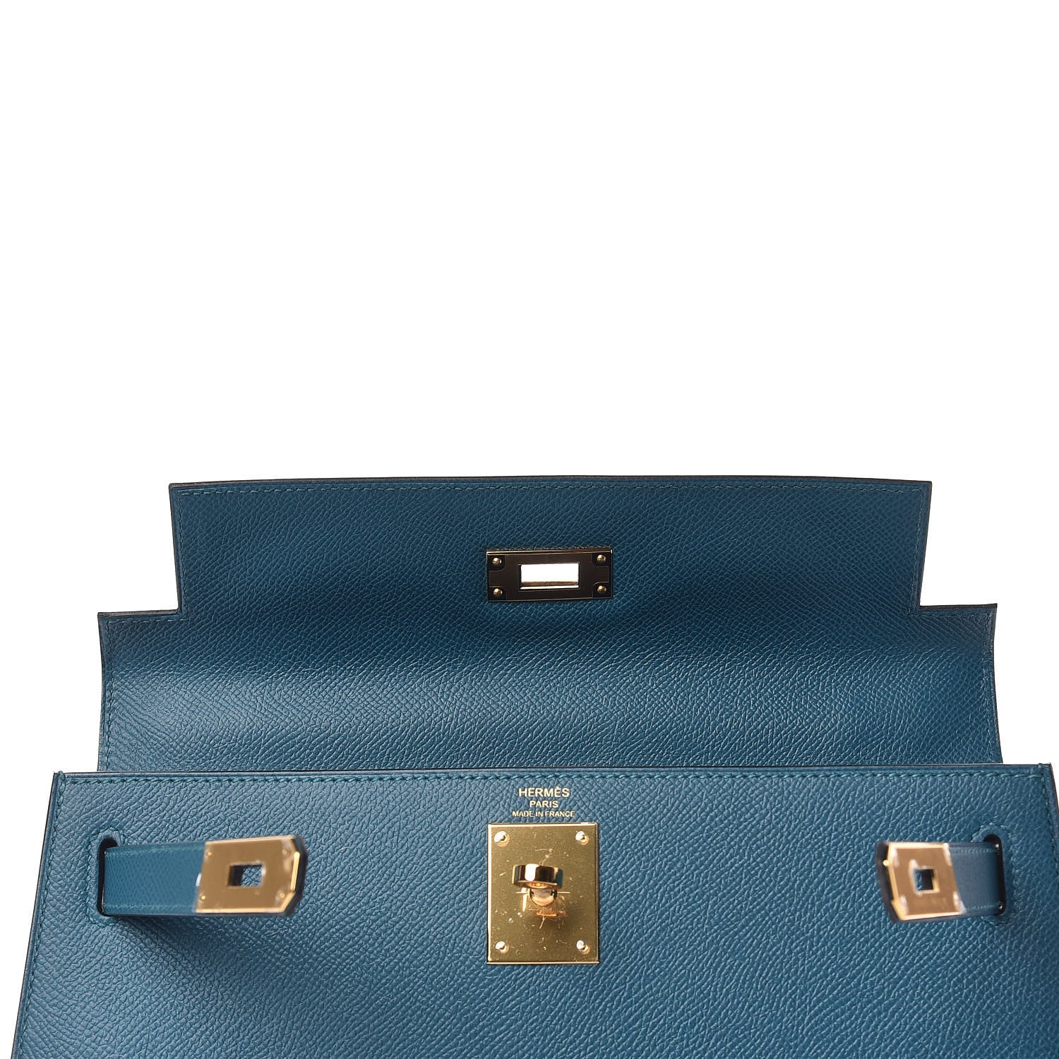 Hermes Epsom Kelly Sellier 28 Vert Bosphore 15 of 36
