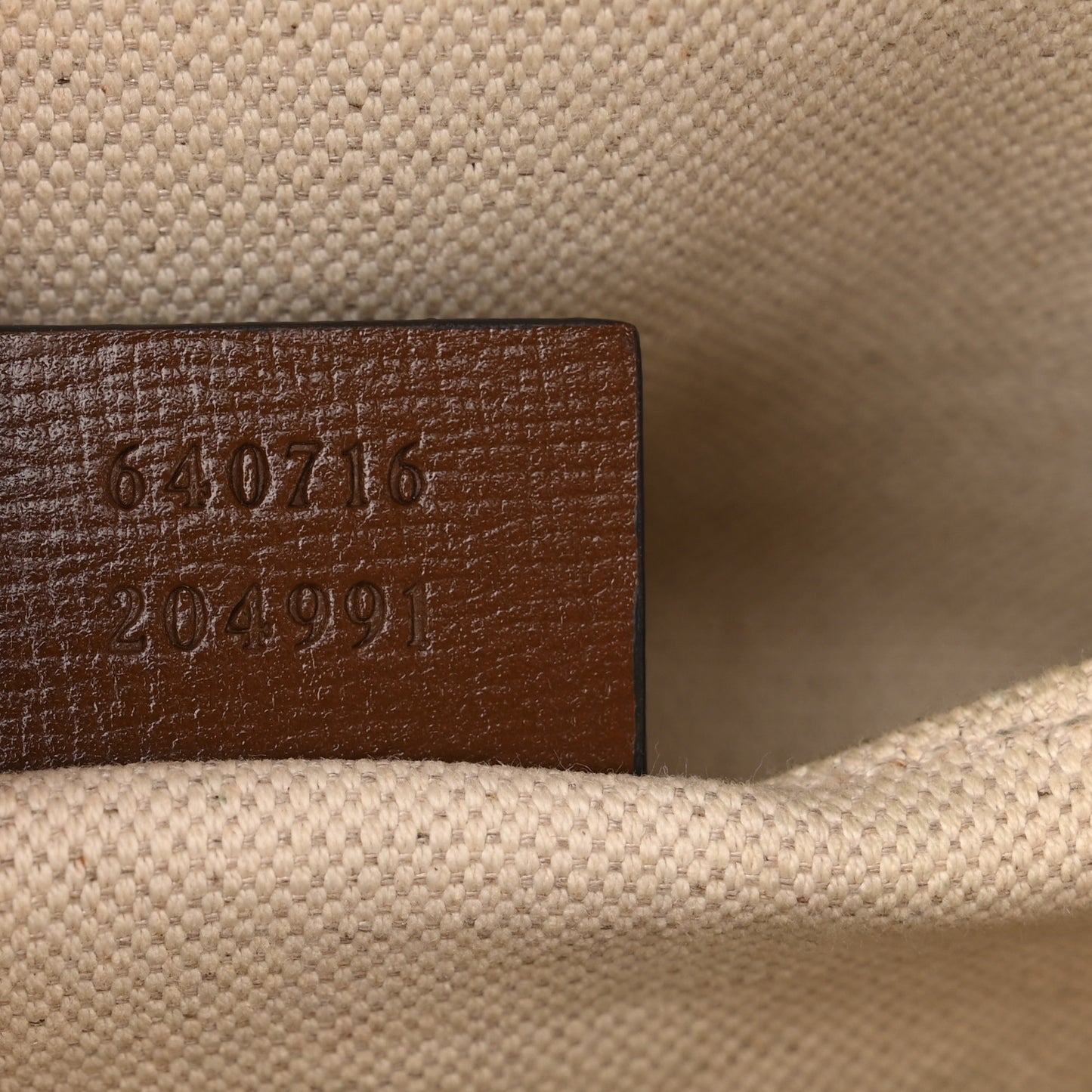 GG Supreme Monogram Azalea Calfskin Mini Horsebit 1955 Top Handle Bag Beige Ebony Brown Sugar