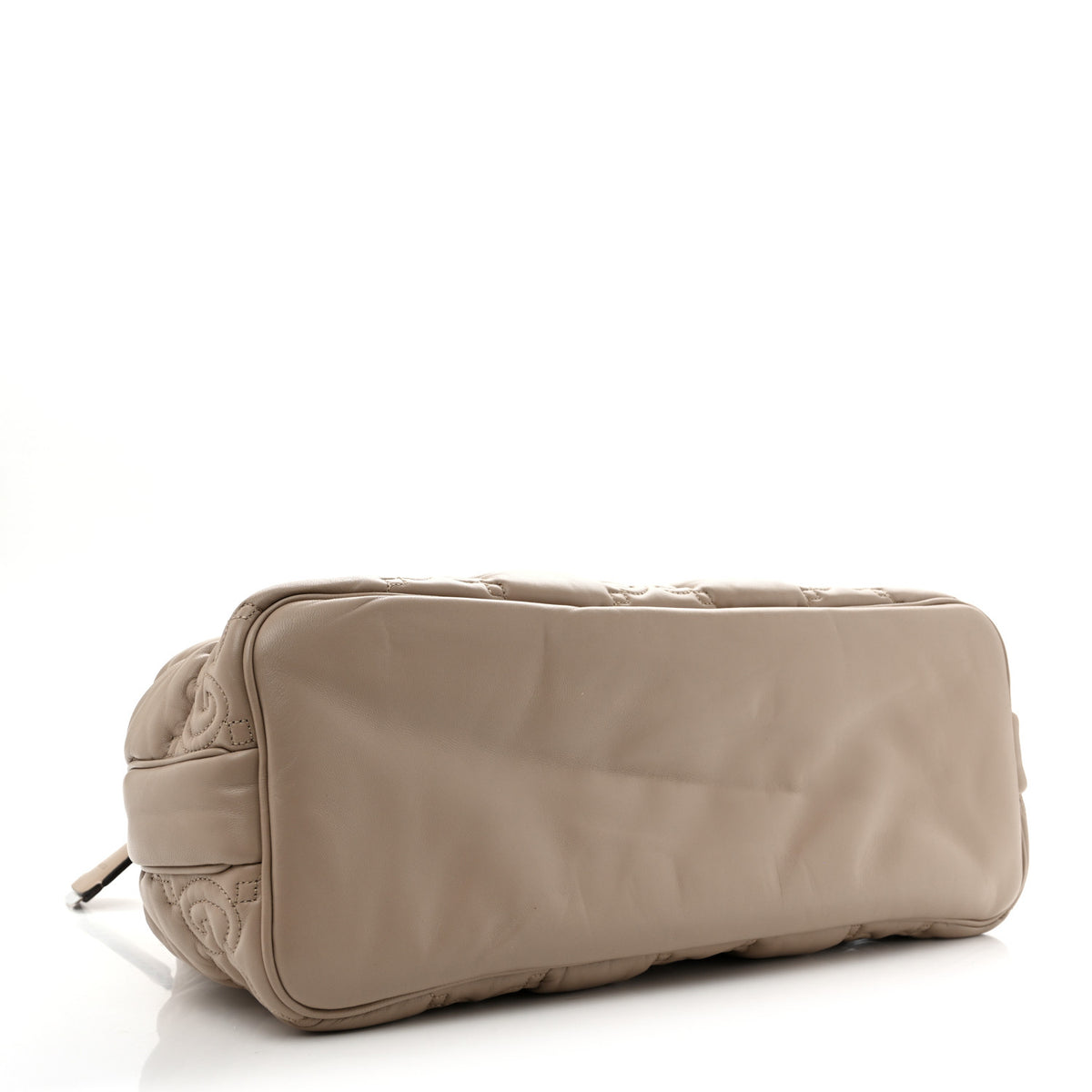 Gucci Calfskin GG Matelasse Large Tote  Beige 4 of 12