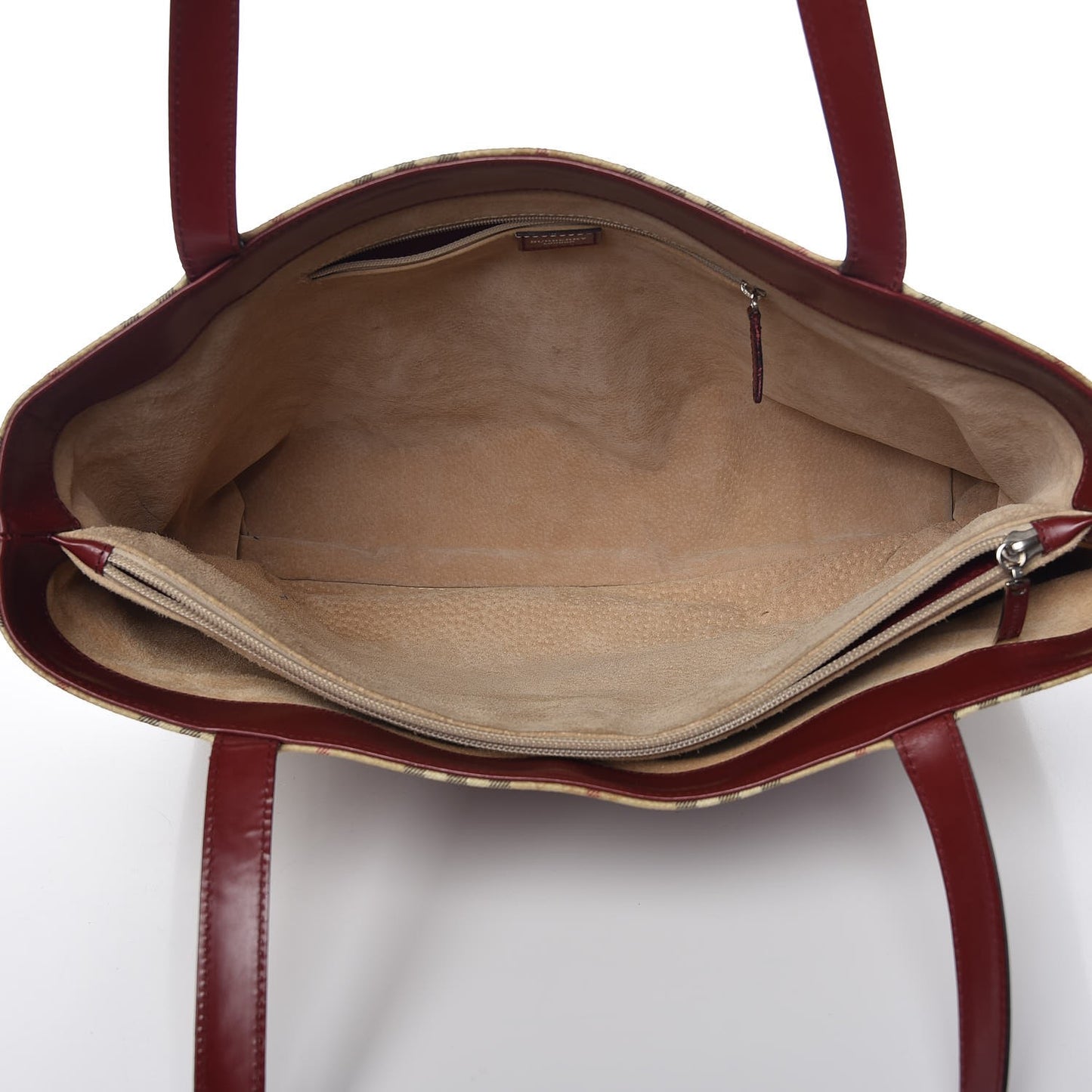 Haymarket Check Tote Red