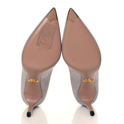 Prada Camoscio 85mm Pumps 36 Nube 5 of 8