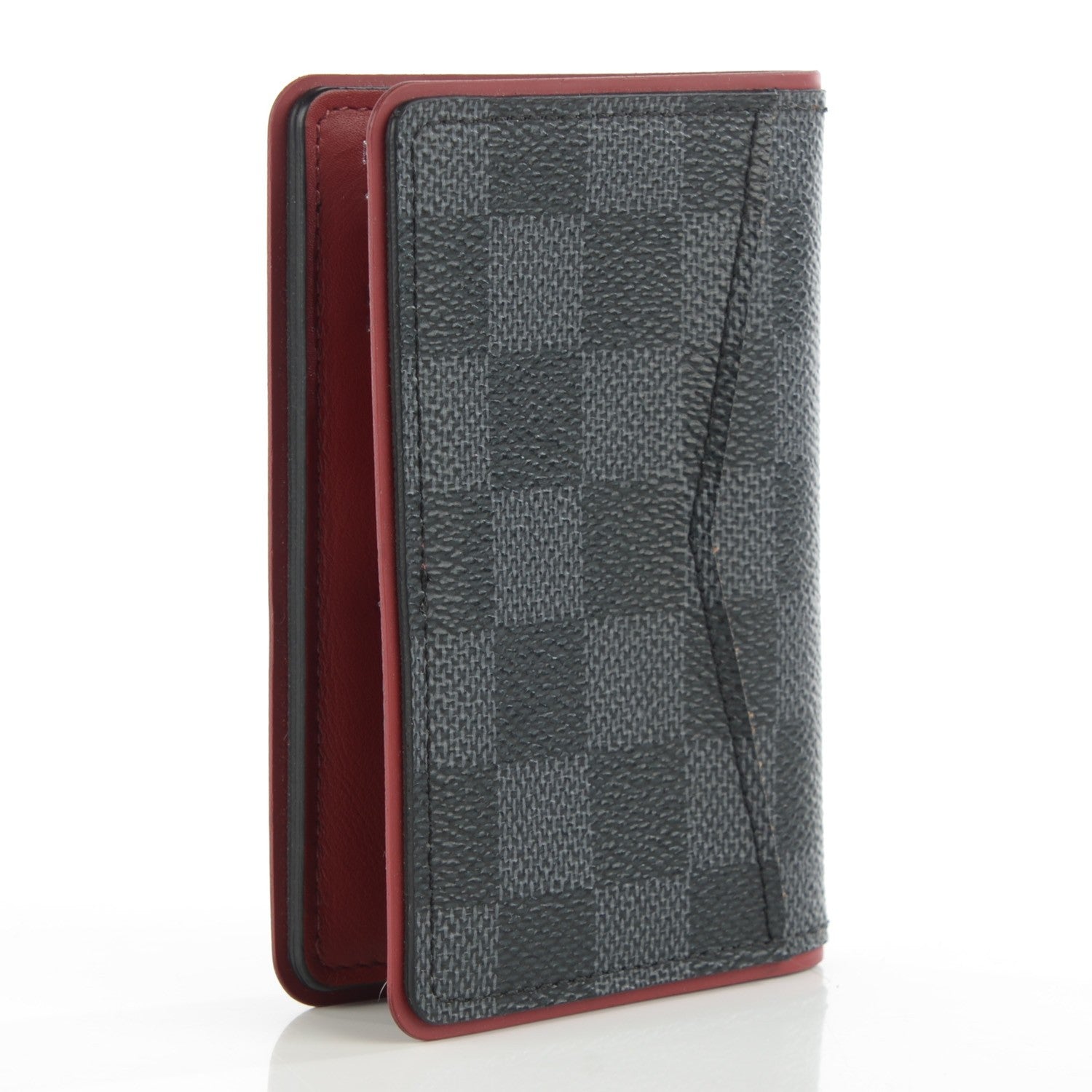 Louis Vuitton Damier Graphite Pocket Organizer Bordeaux 3 of 7