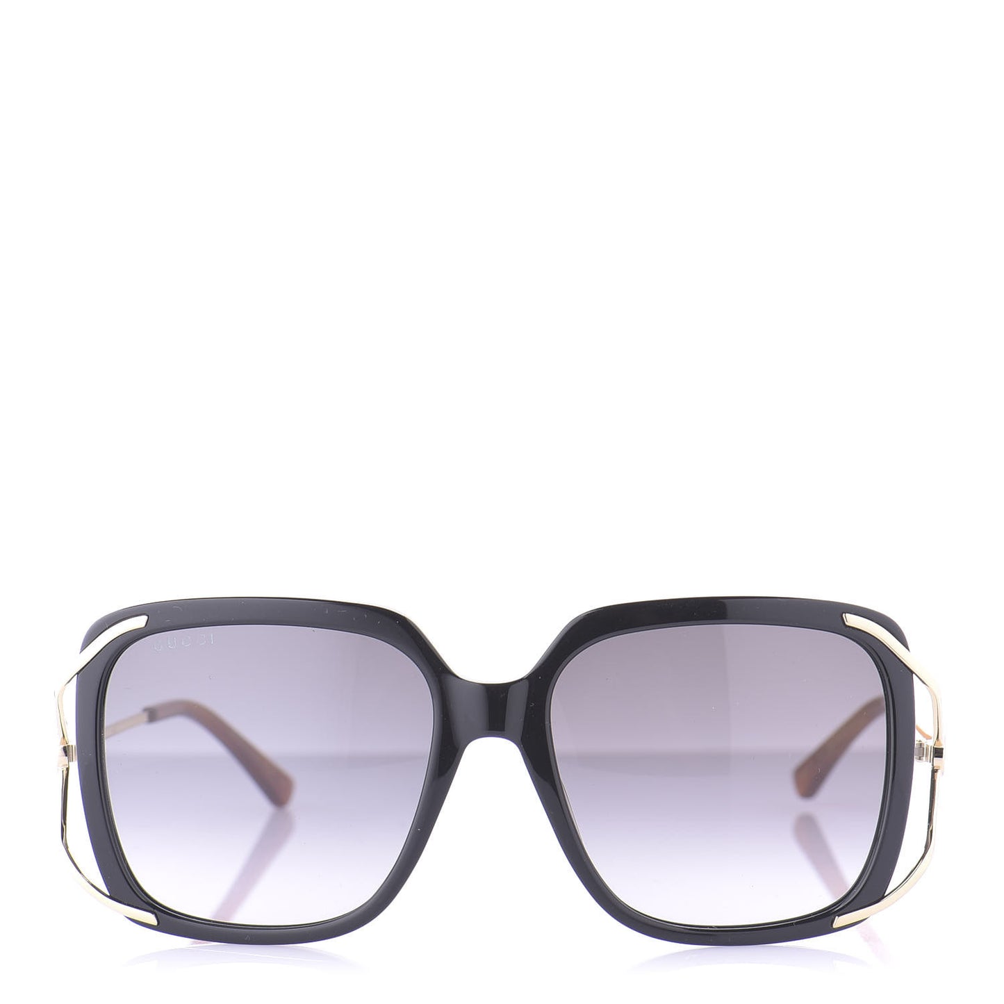 Acetate Butterfly Sunglasses GG0647S Black White