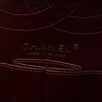 Chanel Distressed Patent Quilted 2.55 Reissue 226 Flap Blue 11 of 14