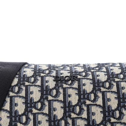 Christian Dior Oblique Roller Messenger Bag Blue 9 of 9