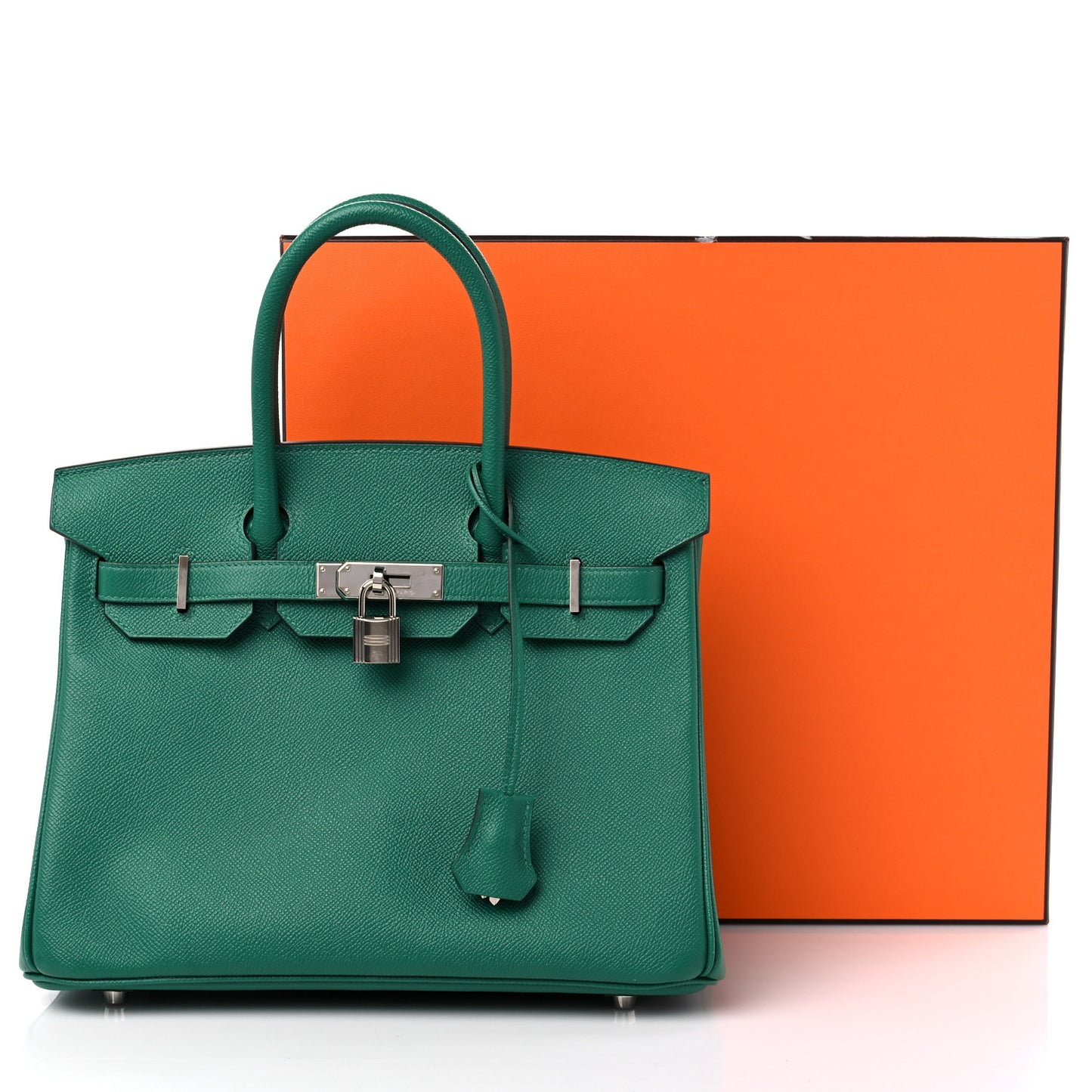 Epsom Birkin 30 Vert Vertigo