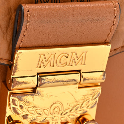 MCM Visetos Small Millie Crossbody Belt Bag Cognac 11 of 13