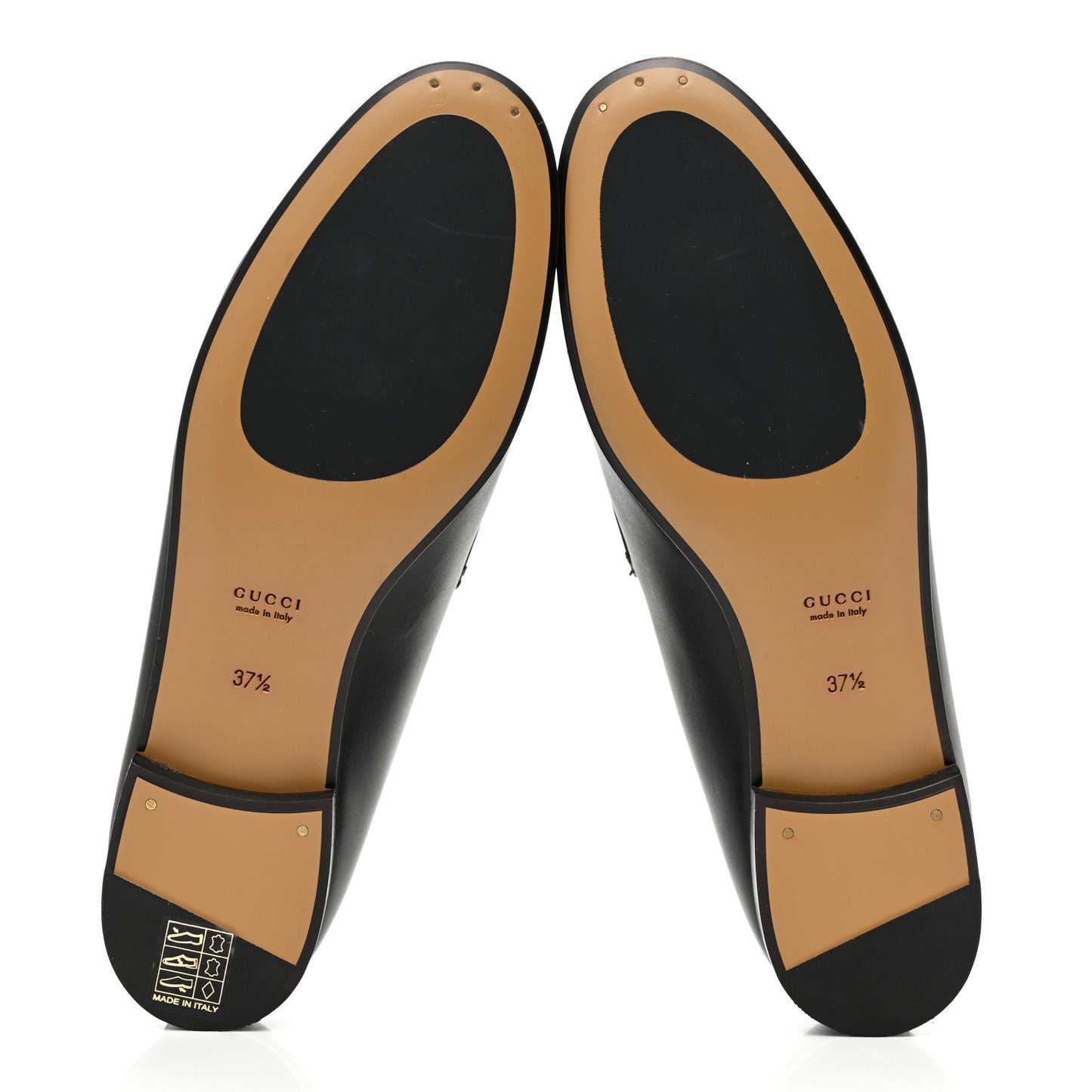 Calfskin Womens Jordaan Loafers 37.5 Black