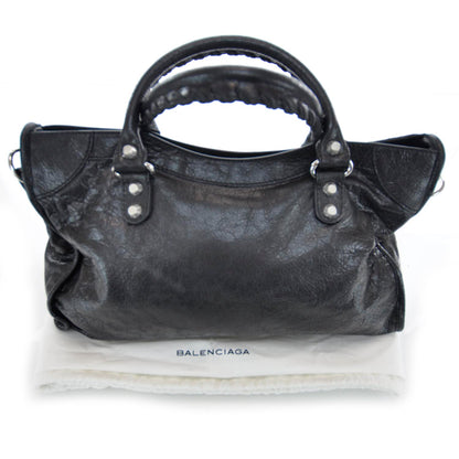 Balenciaga Agneau Giant 12 Nickel City Black 3 of 10