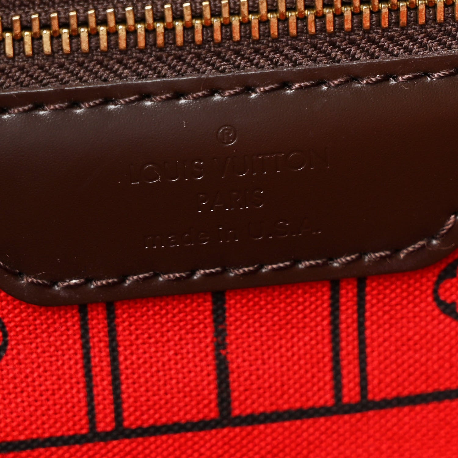 Louis Vuitton Damier Ebene Neverfull GM 6 of 11