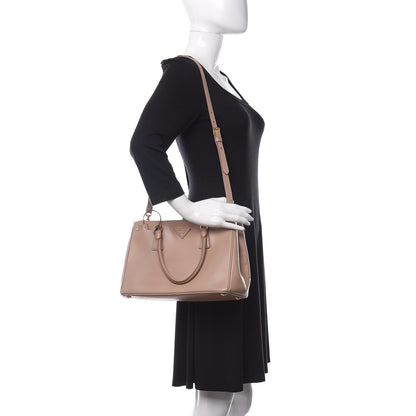 Prada Saffiano Medium Galleria Double Zip Tote Cammeo 2 of 14