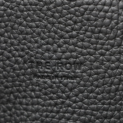 The Row Grained Calfskin Soft Margaux 17 Black 6 of 10