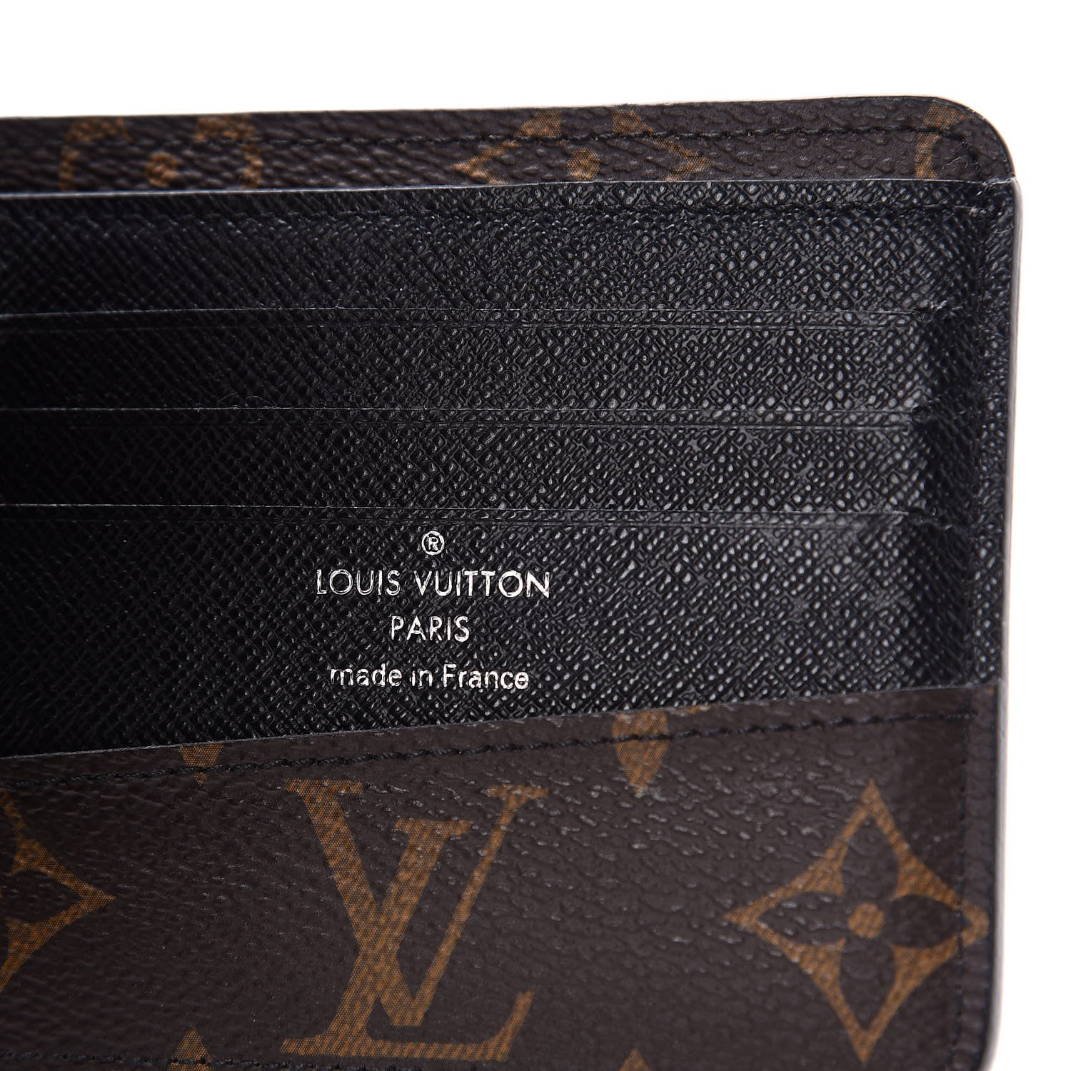 Louis Vuitton Monogram Macassar Gaspar Wallet 8 of 10