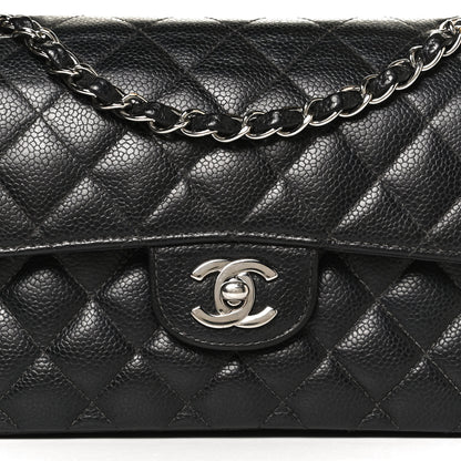 Chanel Caviar Quilted Small Double Flap Black 8 of 12